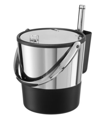 Oggi 3.8 Litre Ice Bucket with Flip Top Lid and Ice Scoop