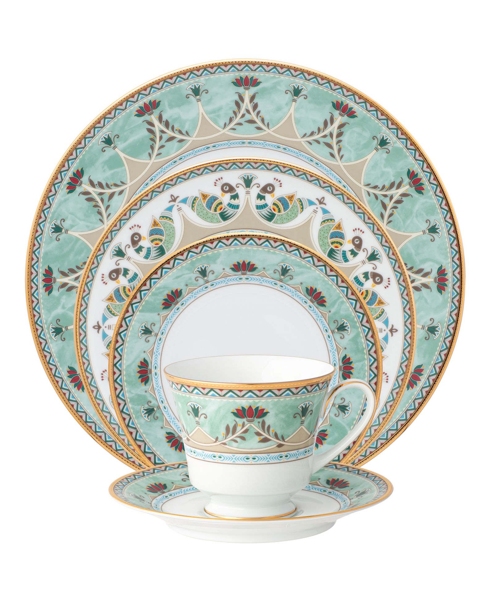 Набор сервировки Noritake Serene Garden из 5 предметов