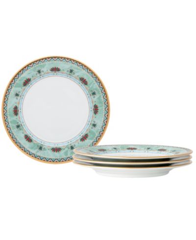 Набор тарелок для хлеба и масла Noritake Serene Garden, 4 штуки, 6.50"