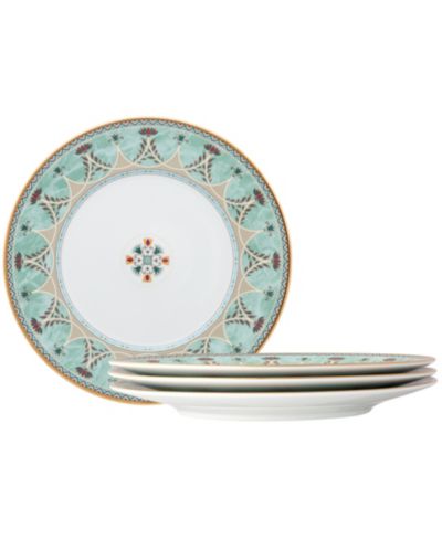 Набор обеденных тарелок Noritake Serene Garden 4 шт., 10.50"