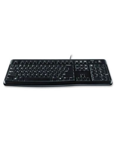 Logitech проводная USB клавиатура K120, черная