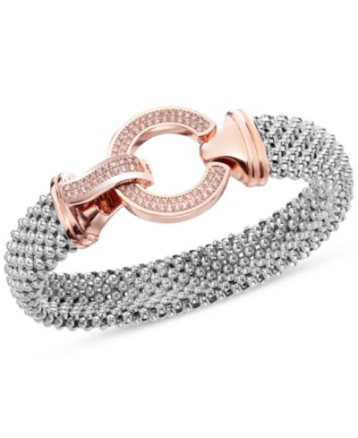 Diamond Circle Mesh Bangle Bracelet (5/8 ct. t.w.)