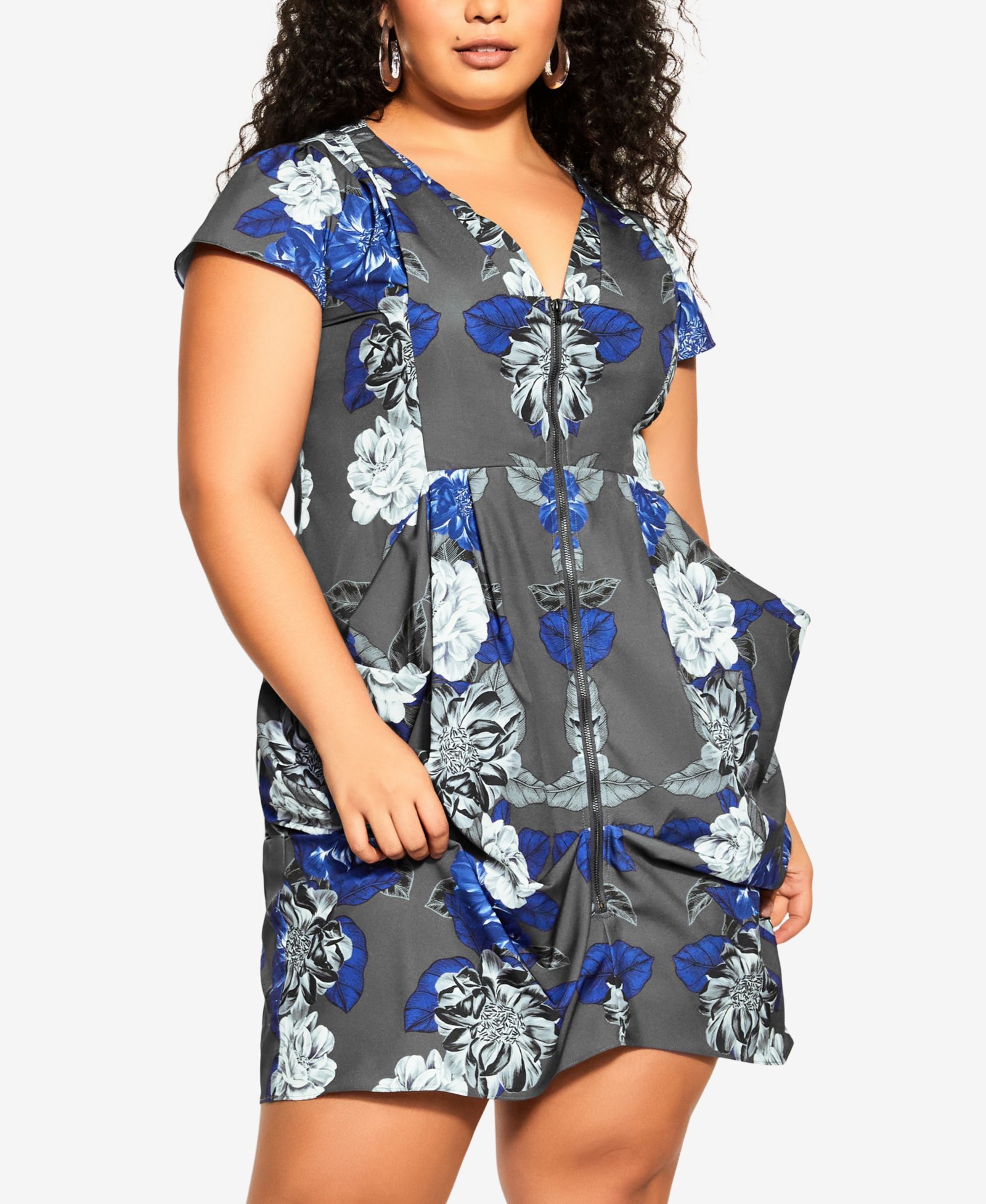 CITY CHIC Women's Epic Floral Tunic