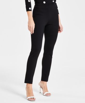 Женские укороченные брюки Anne Klein Petite Pull-On Compression Slim Ankle