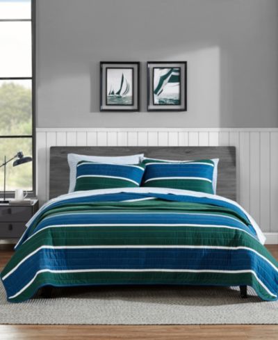 Комплект покрывал Nautica Knots Cove Cotton Reversible 3 Piece King