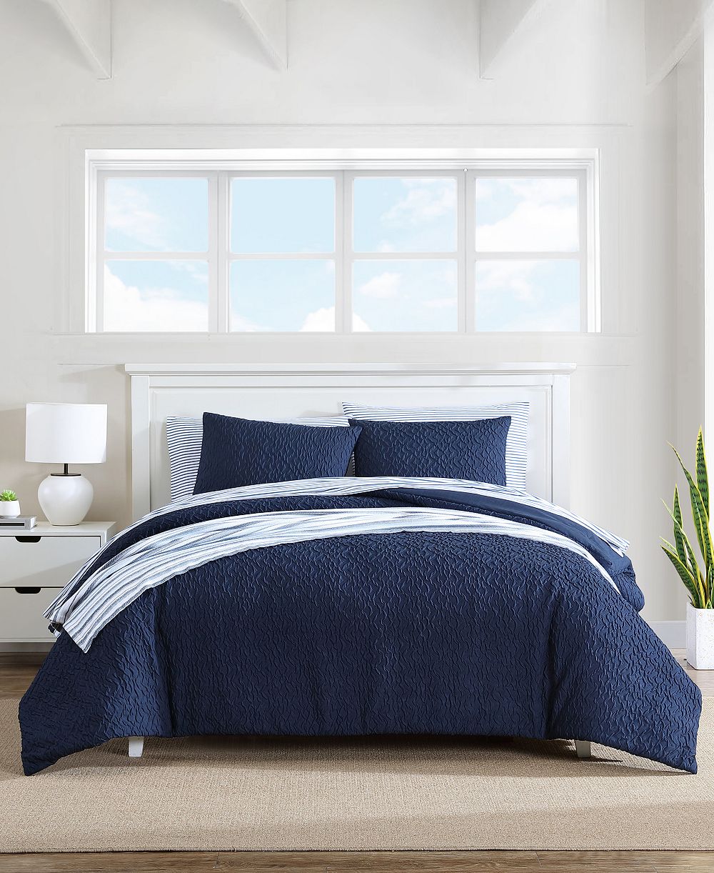 Комплект из 2-х пододеяльников Nautica Point Harbor Embossed, Twin