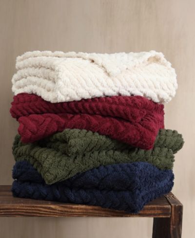Nautica Throw плед Declan Sherpa 60" x 50"