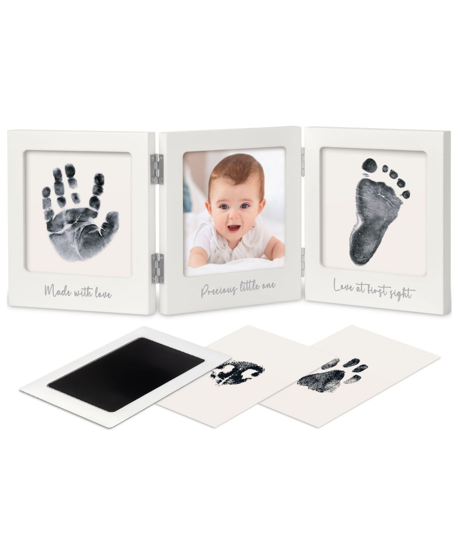 Набор для отпечатков рук и ног младенцев KeaBabies Inkless Kit
