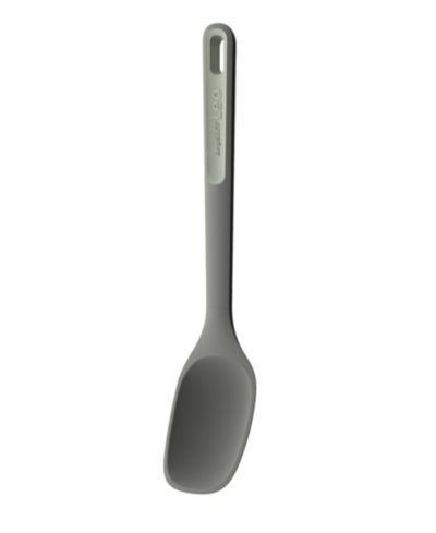 BergHOFF 1 Piece Leo Balance Silicone Serving Spoon, Moonmist and Sage