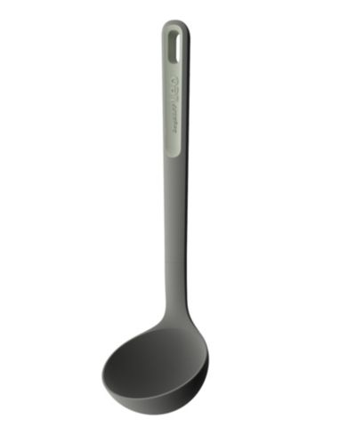 BergHOFF 1 Piece Leo Balance Silicone Soup Ladle, Moonmist and Sage