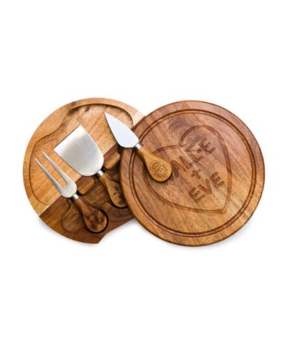 Disney's Wall-E Acacia Brie Cheese Cutting Board Tools Set