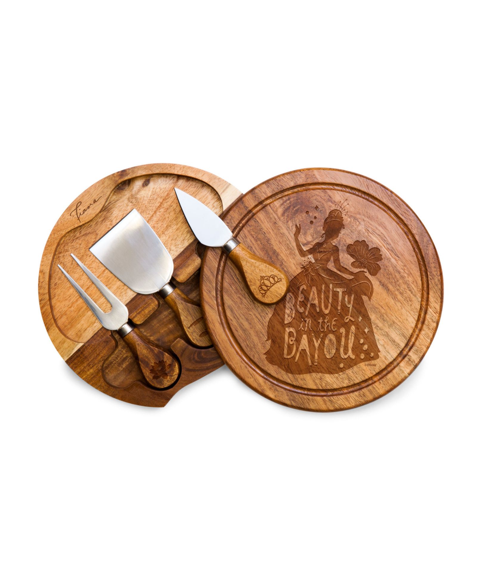 Disney's Princess The Frog Acacia Brie Cheese доска для нарезки