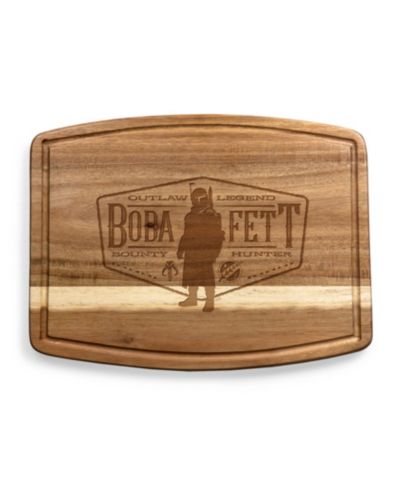 Star Wars Boba Fett Ovale Acacia Cutting Board