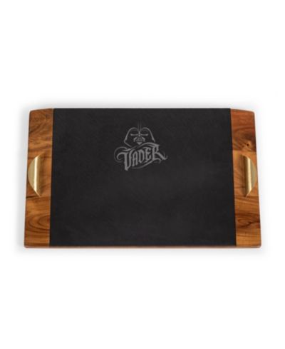 Star Wars Darth Vader Covina Acacia and Slate Charcuterie Board