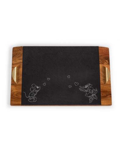 Доска для подачи Disney's Mickey Minnie Mouse Covina Acacia and Slate Charcuterie Board
