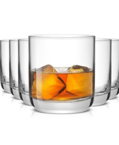 Набор из 6 стаканов для виски JoyJolt Faye Double Old Fashioned