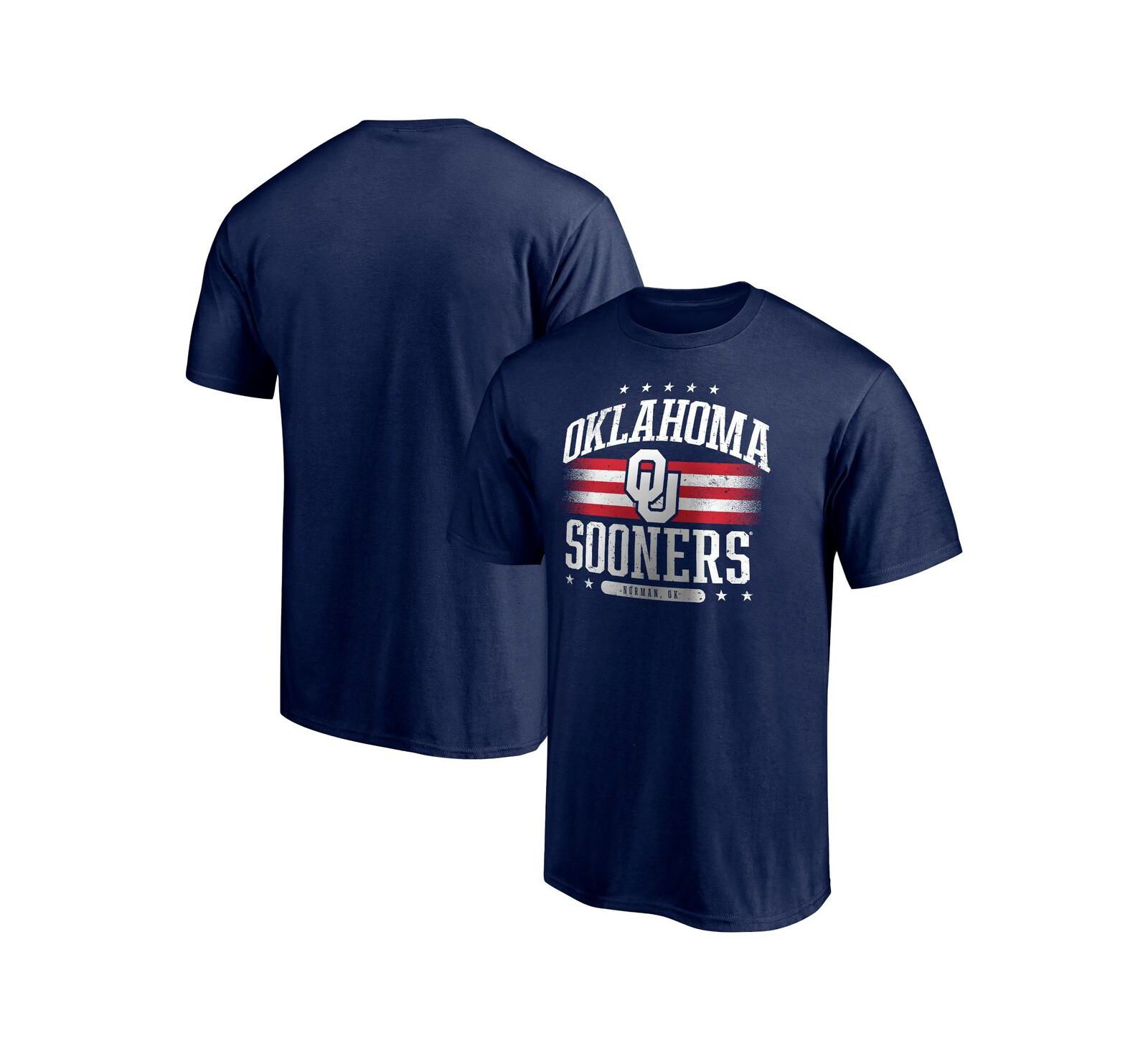 Мужская футболка Fanatics Navy Oklahoma Sooners Americana