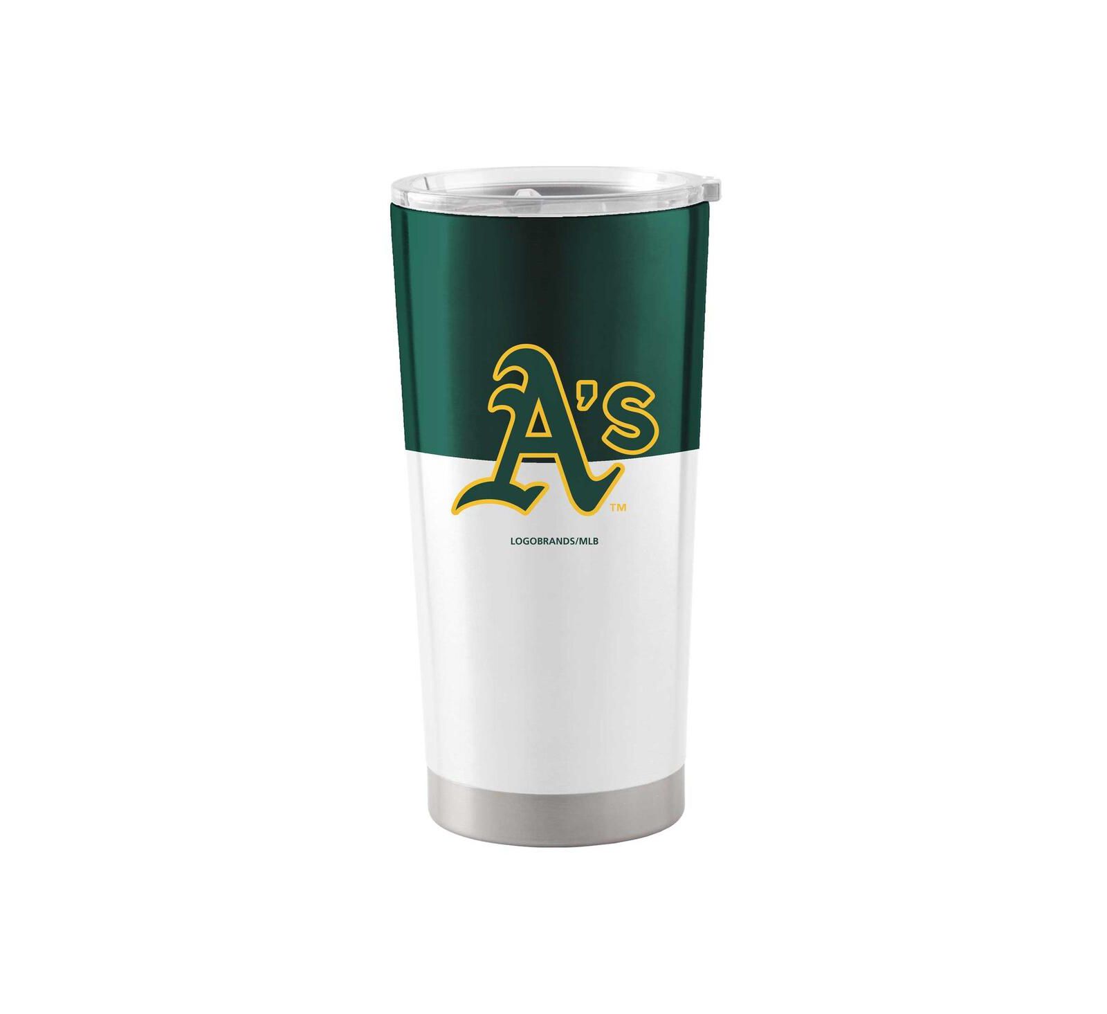 Бутылка Oakland Athletics 20 Oz Colorblock Stainless Steel Tumbler
