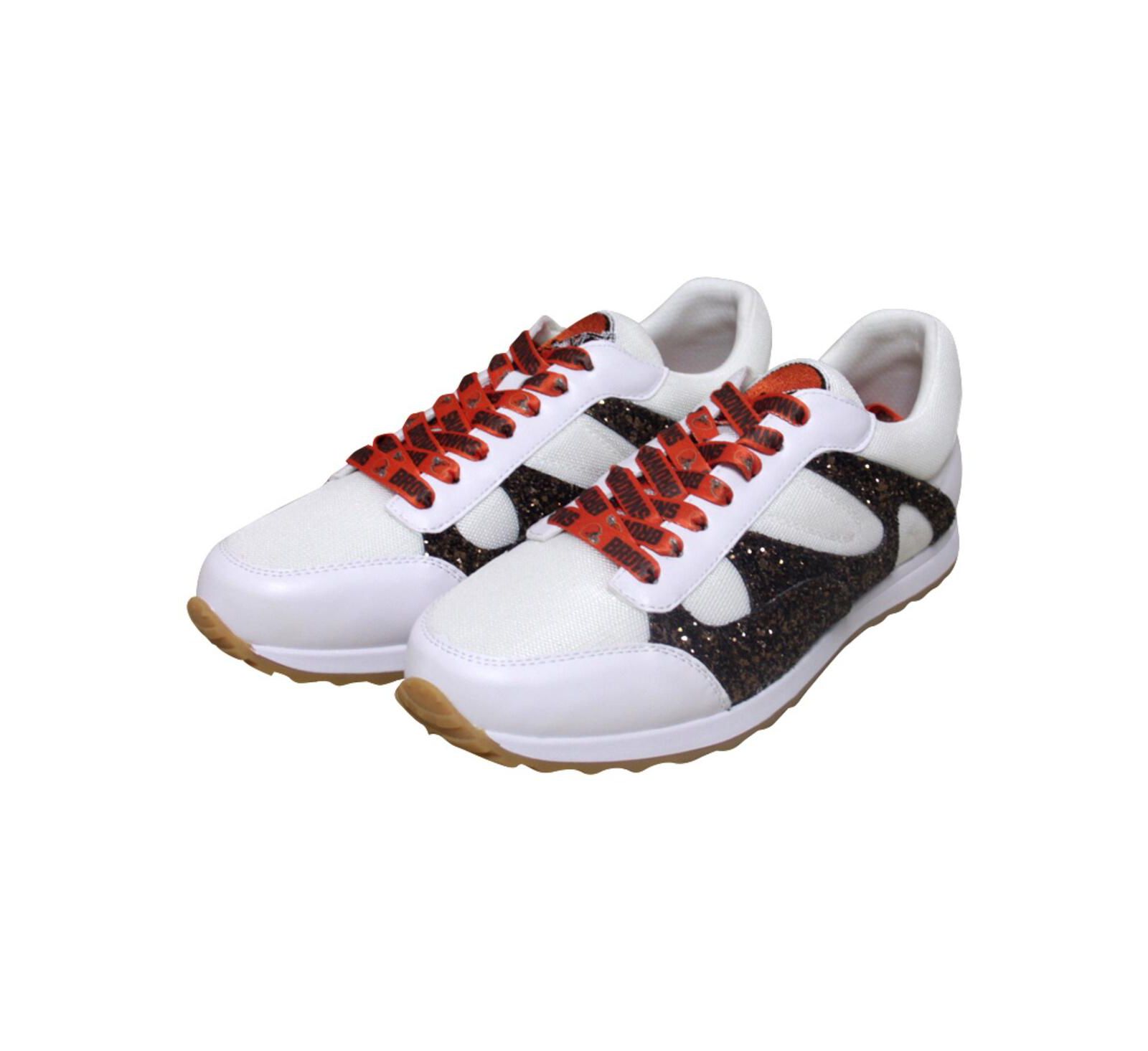 Женские блестящие кроссовки Cuce Brown Cleveland Browns