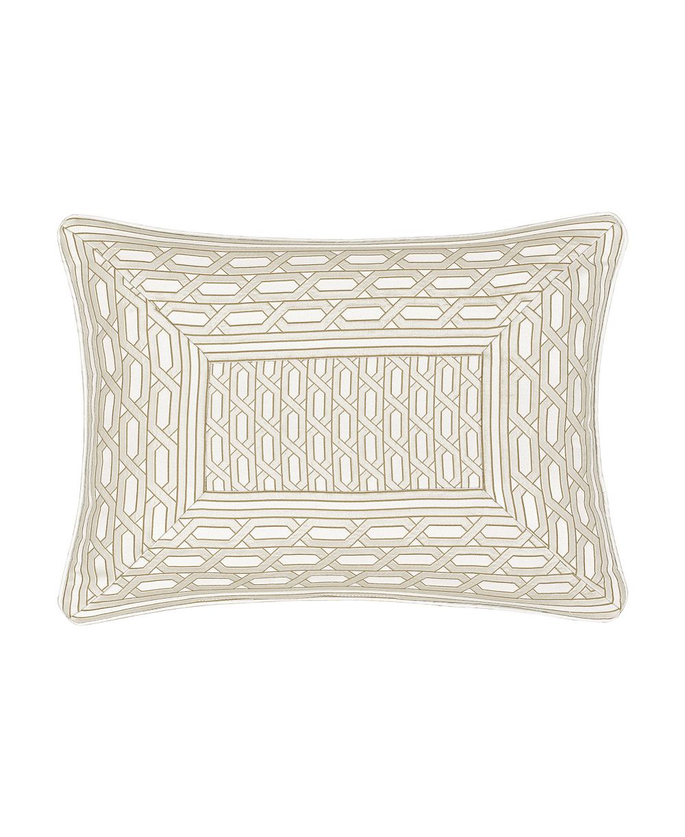 J Queen New York Metropolitan Boudoir Decorative Pillow, 15" x 20"