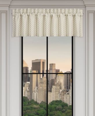 J Queen New York прямая занавеска-валанс Metropolitan