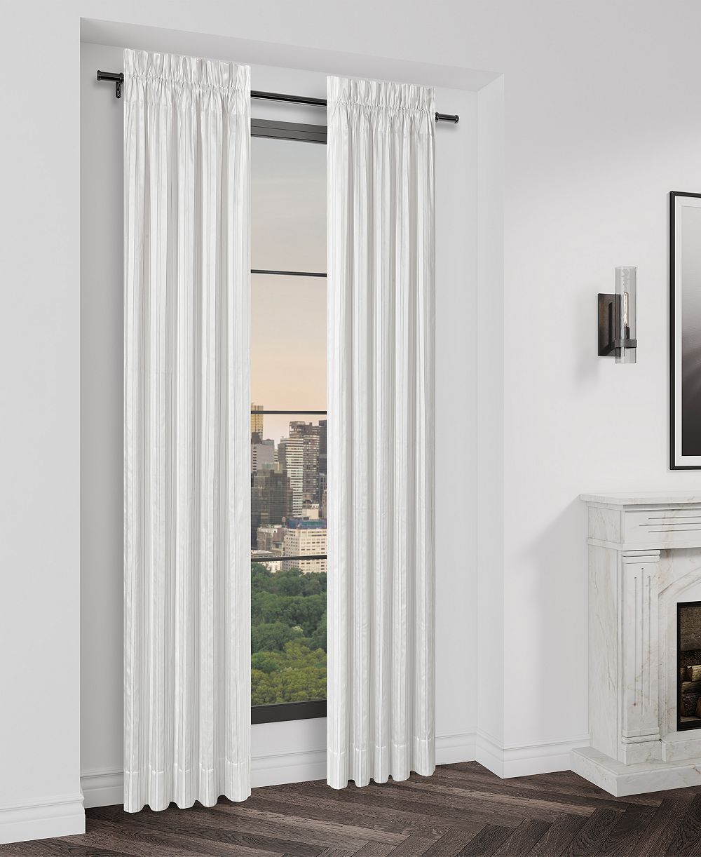 Парные оконные панели J Queen New York Calvari, 50" x 95"