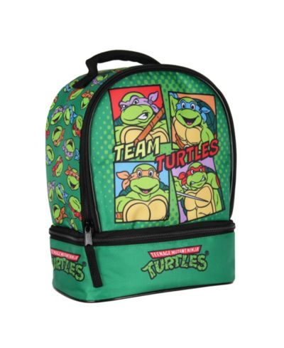 Teenage Mutant Ninja Turtles Nickelodeon  Team Dual Compartment Lunch Box Bag
