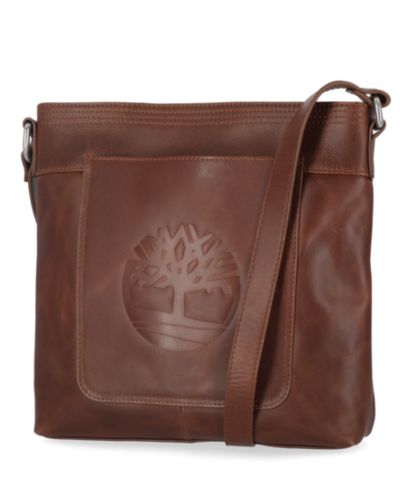 Кожаная сумка Timberland Crossbody