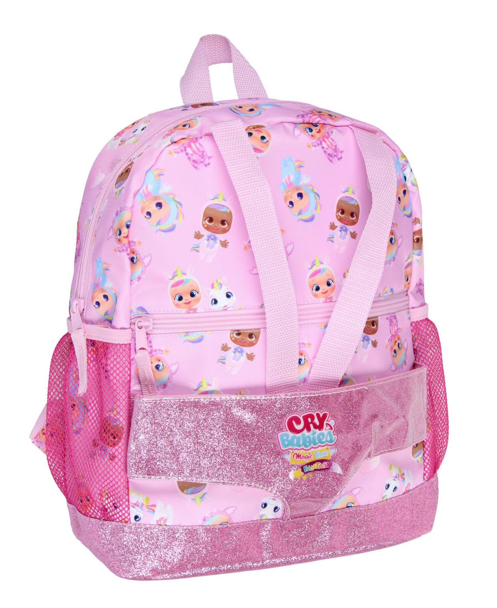 Cry Babies Magic Tears Characters Baby Doll Carrier Dual Compartment Backpack 12"