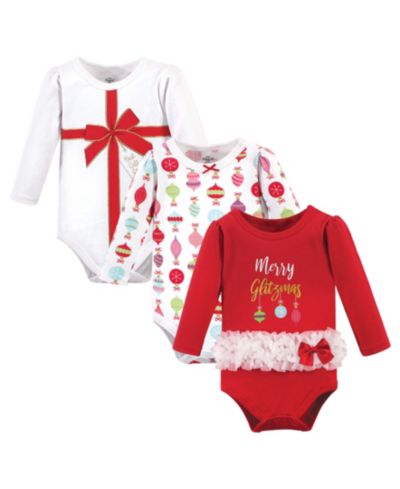 Treasure 3Pk Long Sleeve Bodysuits