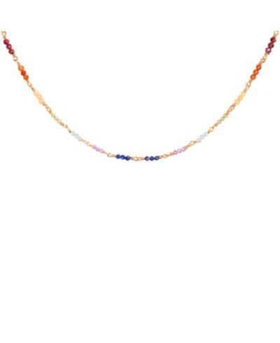 Karma and Luck многослойное ожерелье с камнями Chakra