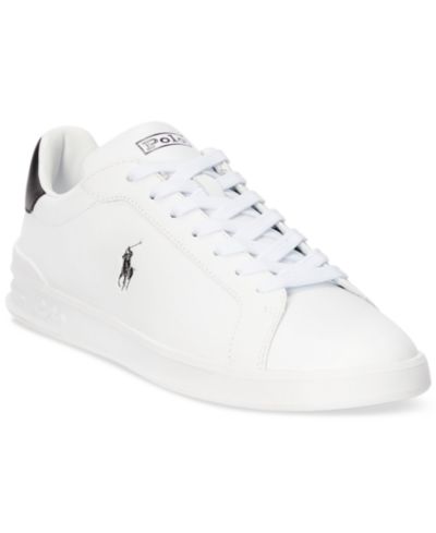 Мужские кожаные кеды Polo Ralph Lauren Heritage Court II