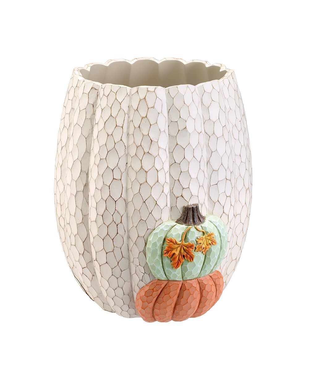 Корзина для мусора Avanti Grateful Patch Harvest Resin Wastebasket