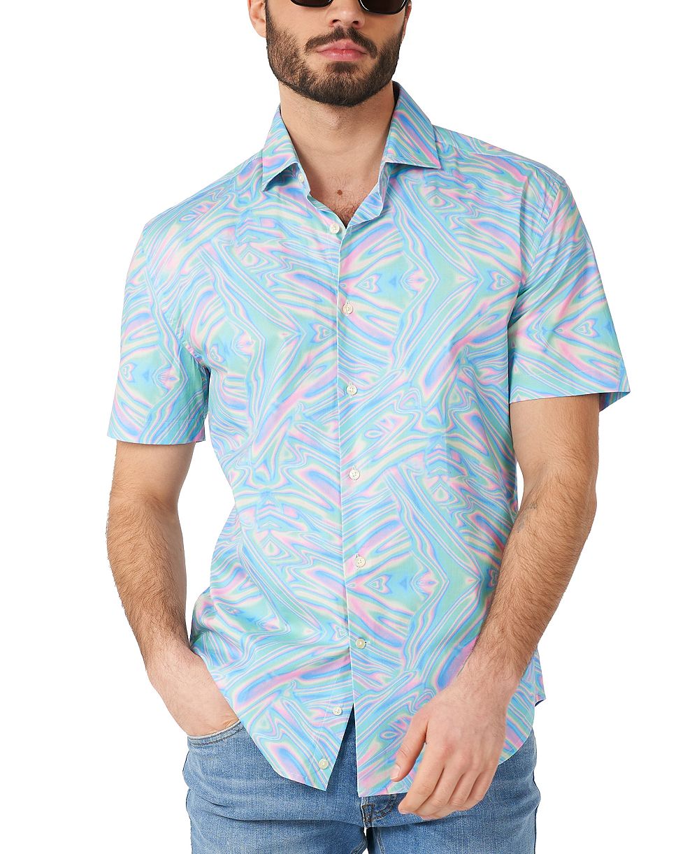 Мужская рубашка OppoSuits Short Sleeve Holoperfect