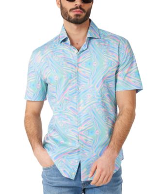 OppoSuits Men's SHIRT Short Sleeve Holoperfect