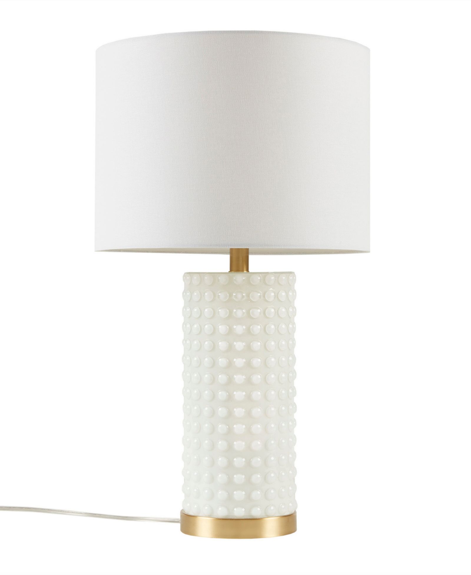 INK+IVY Grace Ivy Textured Dot Table Lamp