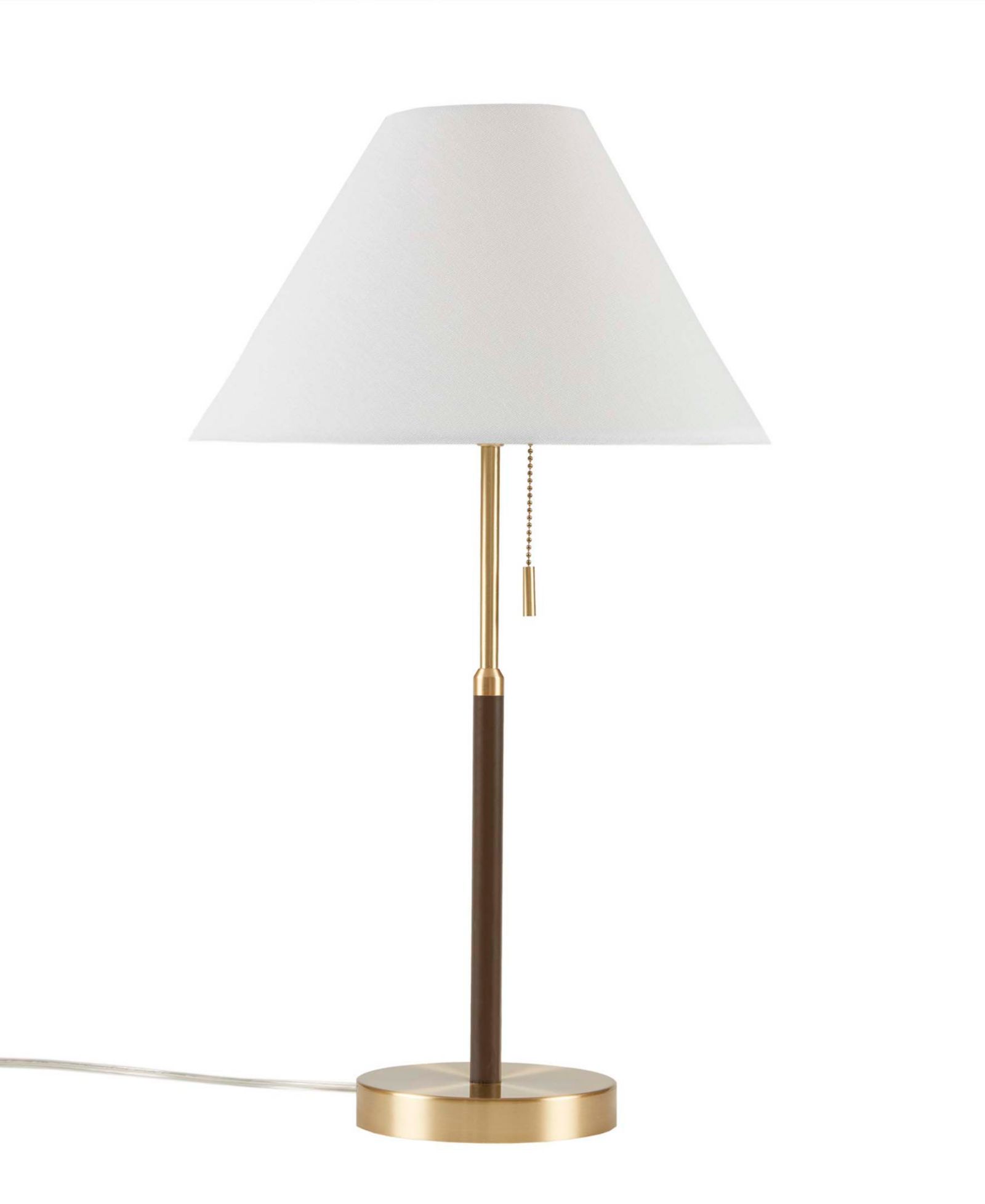INK+IVY Bromley Two Tone Pull-chain Table Lamp