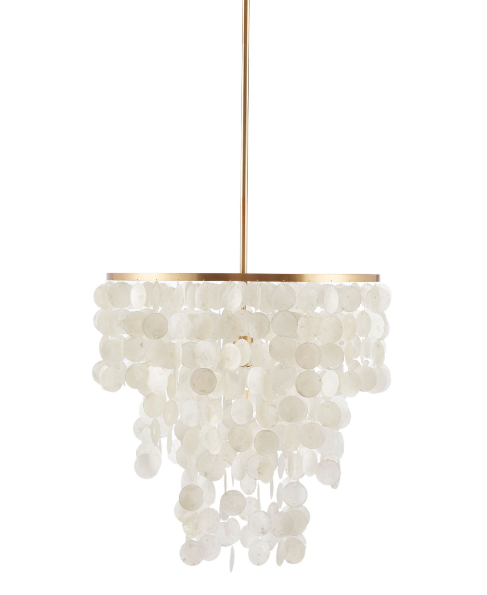 Люстра INK+IVY Isla Dimmable Layered Capiz