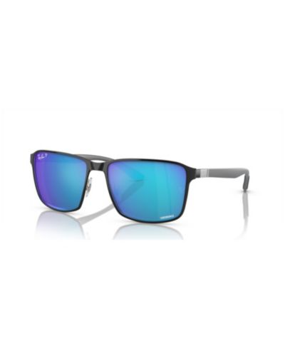 Ray-Ban унисекс поляризационные солнцезащитные очки Mirror RB3721CH