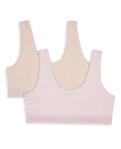 Детский комплект бралетт Calvin Klein Big Girls Scoop Neck, 2 шт