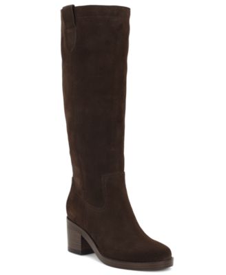Dark Brown Suede