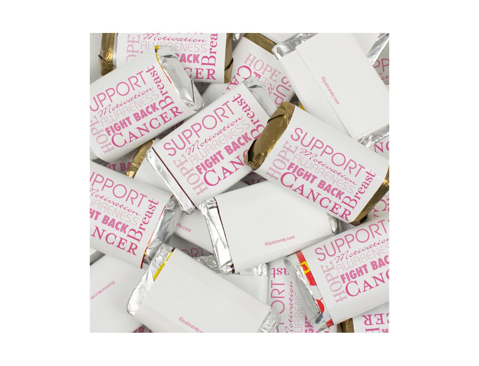 Шоколадные миниатюры Hershey's Just Candy Breast Cancer Awareness 114 шт