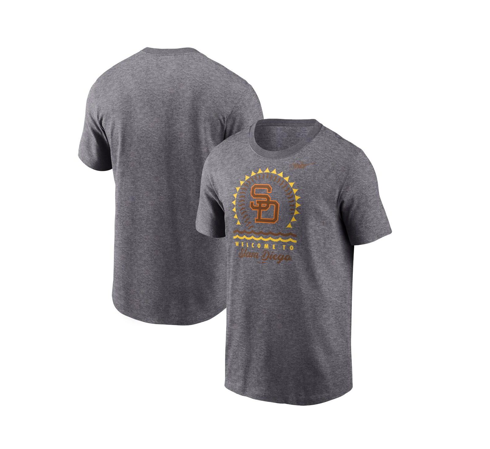 Мужская футболка Nike Gray San Diego Padres Sun Hometown