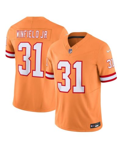 Мужская джерси Nike Antoine Winfield Jr. Orange Tampa Bay Buccaneers Throwback Vapor F.U.S.E. Limited Alternate 2