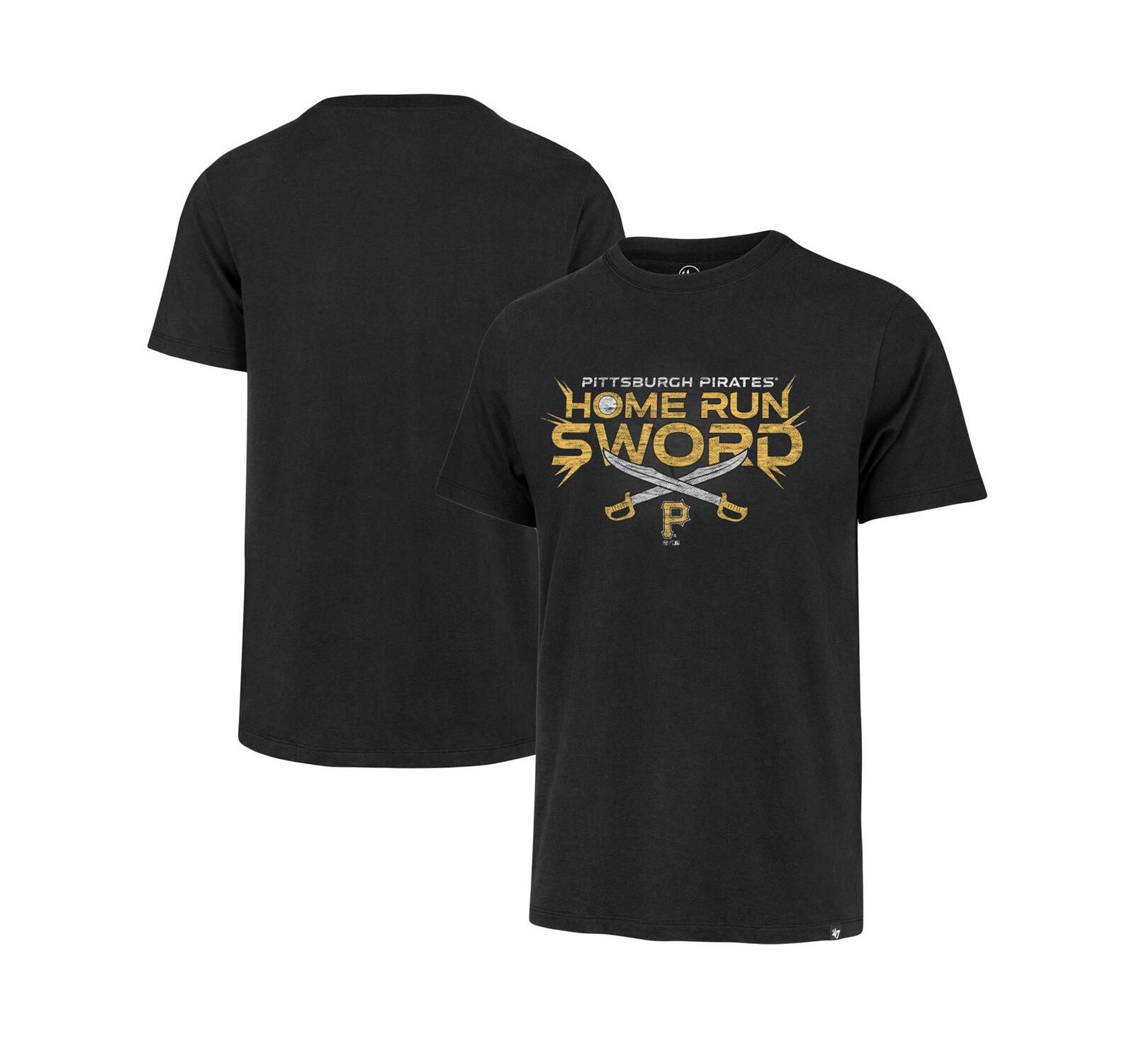 Мужская футболка '47 Brand Black Pittsburgh Pirates HR Celebration