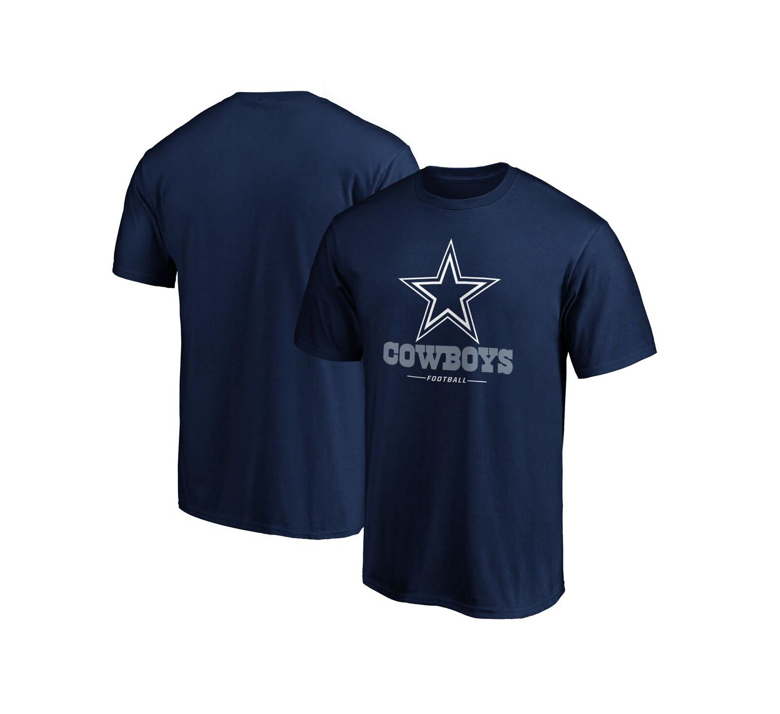 Men's Fanatics Navy Dallas Cowboys Team Lockup T-shirt