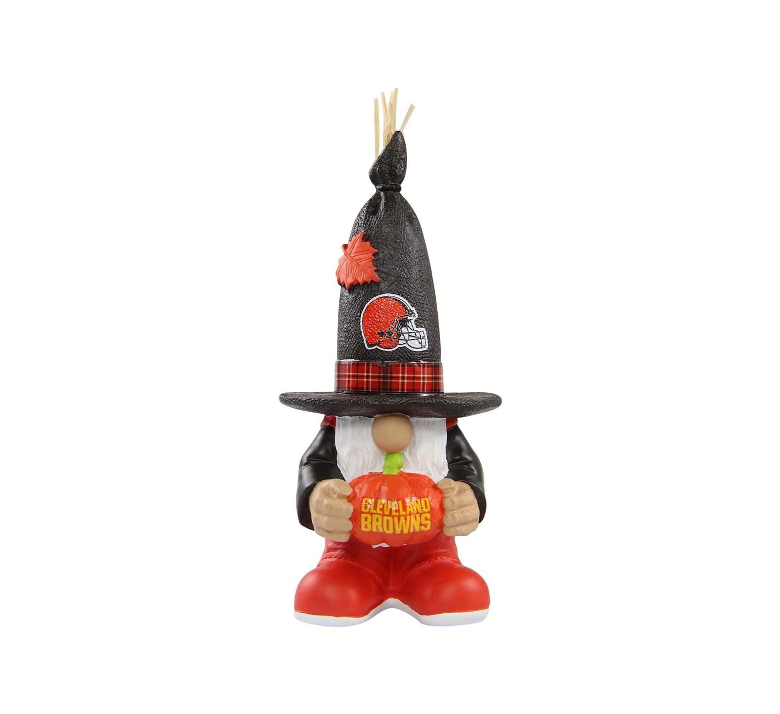 FOCO Cleveland Browns Harvest Straw Gnome
