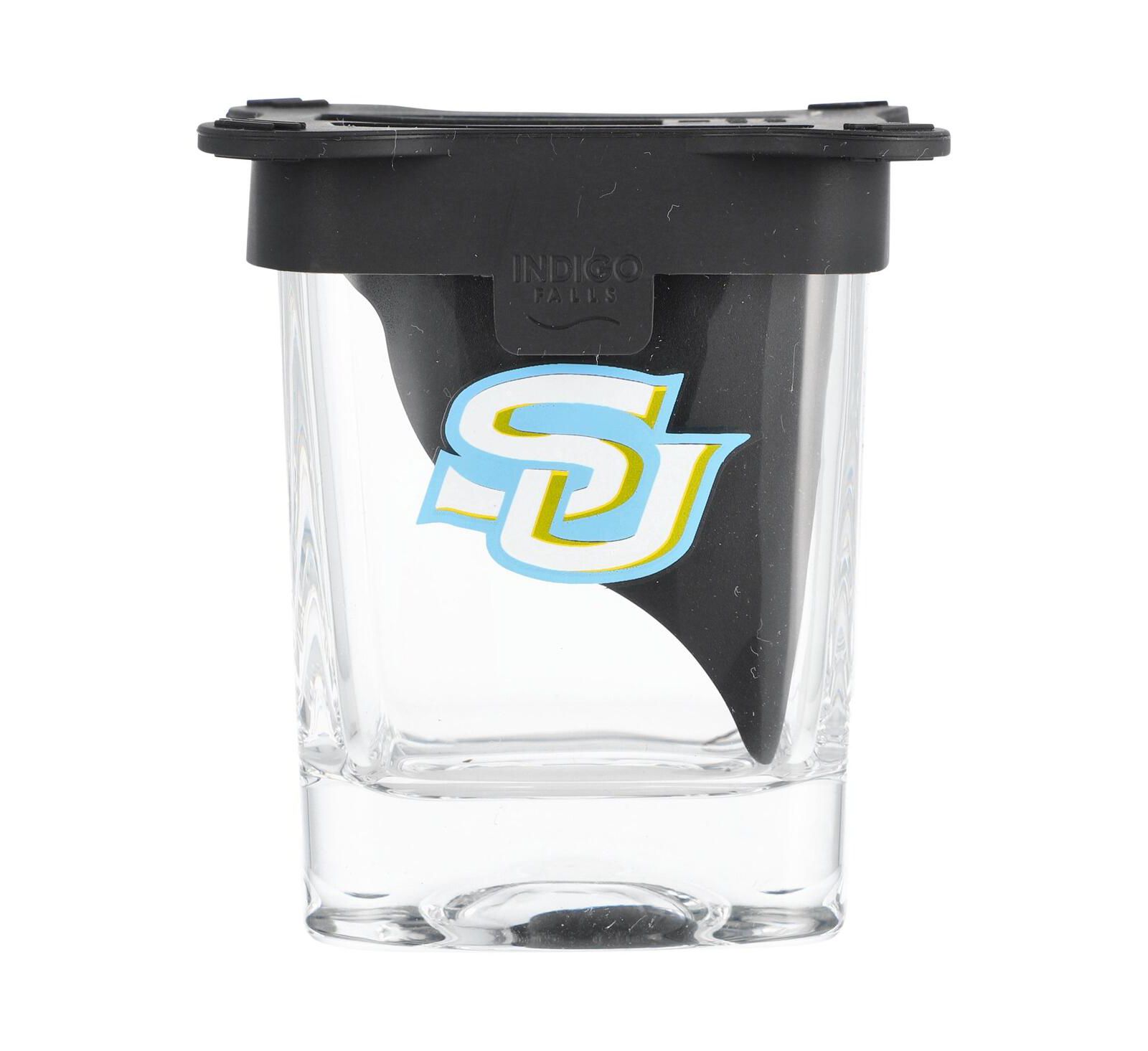 Southern University Jaguars 10 Oz Ice Wedge Glass