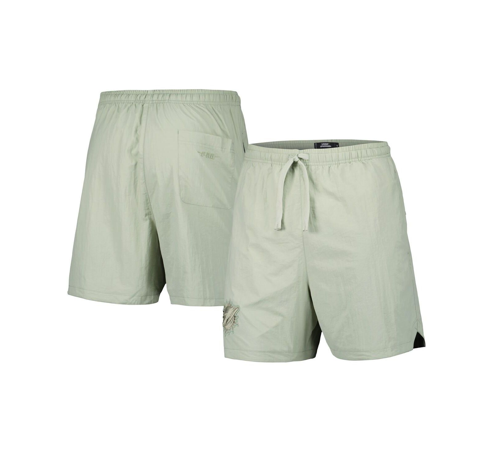 Мужские шорты Pro Standard Light Green Miami Dolphins