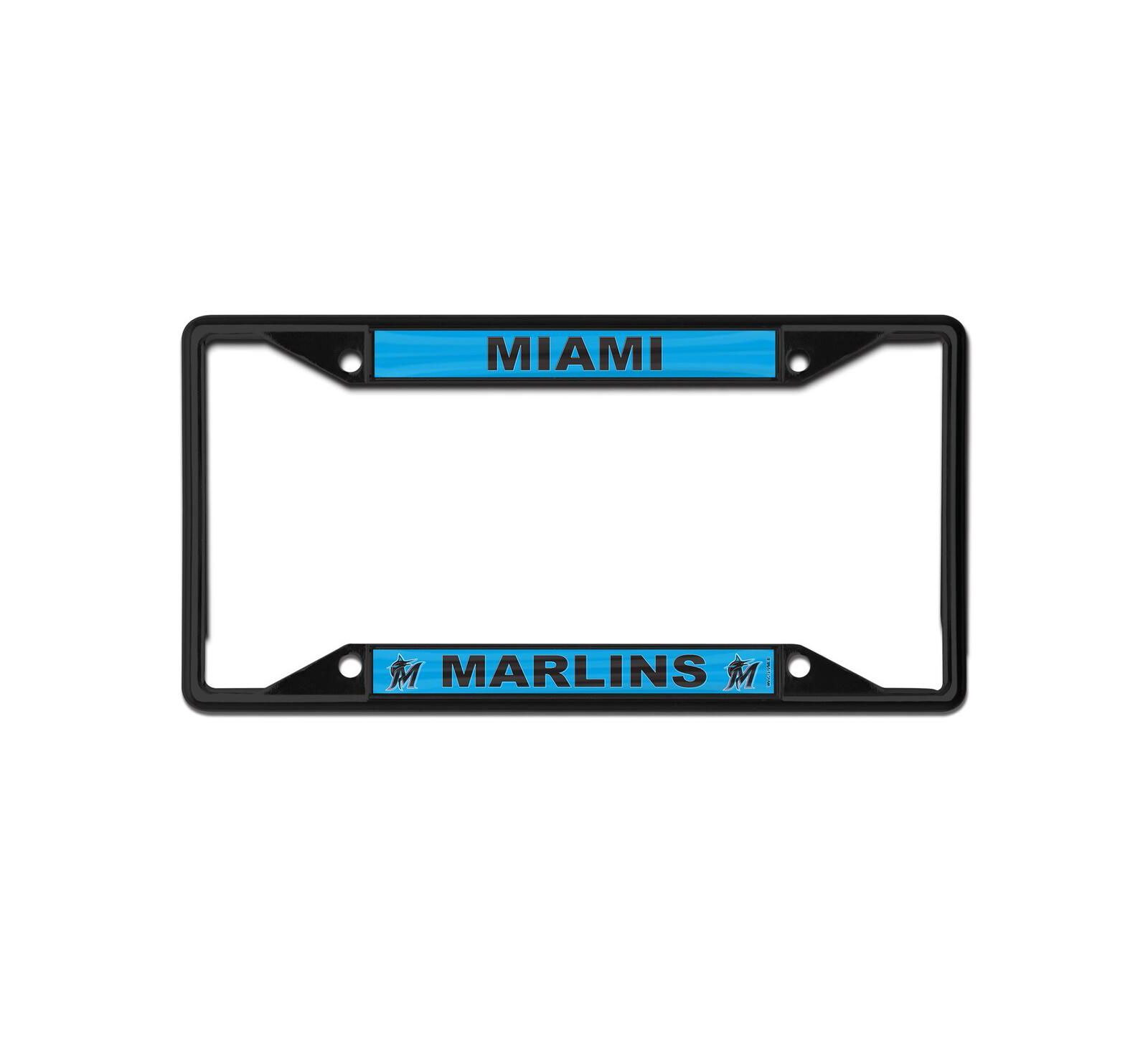 Wincraft Miami Marlins хромированная рамка для номерного знака